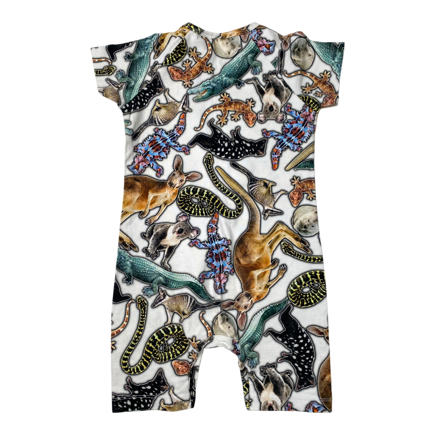 Molo summer suit, australian animals | 86cm