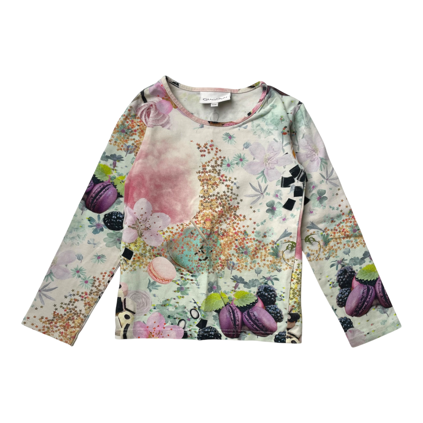 Gugguu shirt, flower | 104cm