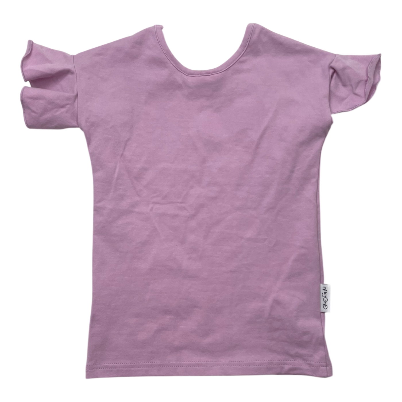 Gugguu frill t-shirt, lavender | 92cm