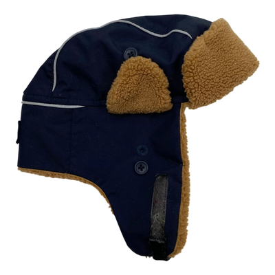 Polarn O. Pyret winter hat, midnight blue | 52cm