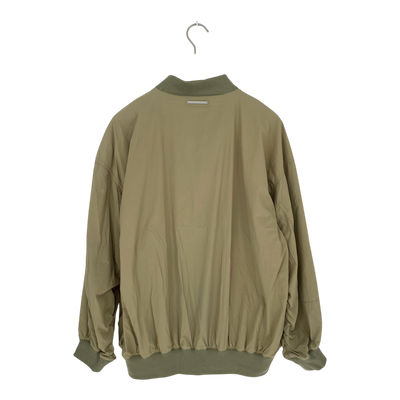 Embassy of Bricks and Logs jindo bomber jacket, tea green | unisex L
