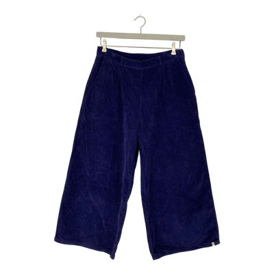 Kaiko corduroy wide pants, purple | woman 40