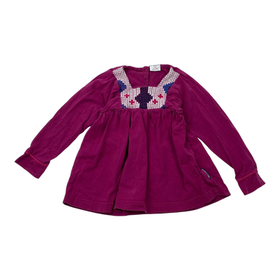 Polarn O. Pyret dress, fuchsia | 92cm
