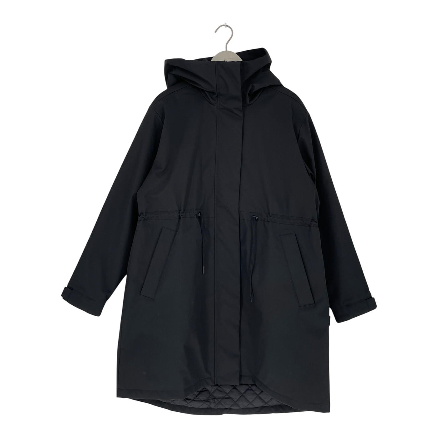 Makia laina winter parka jacket, black | woman L