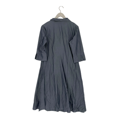 Marimekko button up dress, grey | woman 36