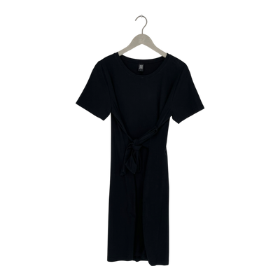 Kaiko t-shirt belted dress, black | woman L