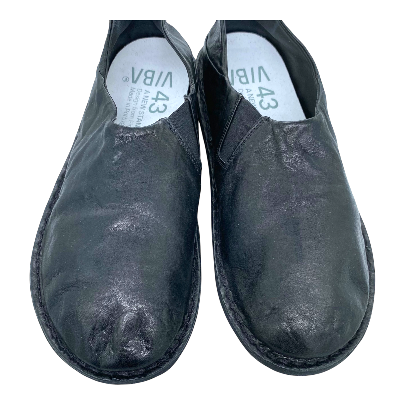 VIBAe Zuma leather shoes, preto black | 43