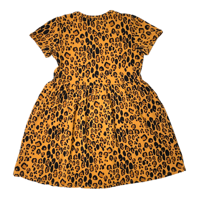 Mini Rodini t-shirt dress, leopard | 128/134cm