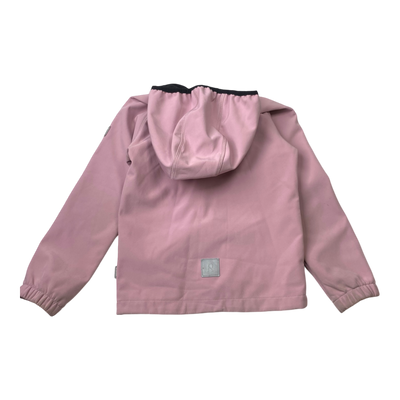 Reima softshell jacket, pink | 122cm