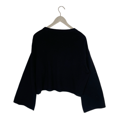 Kaiko cashmere sweater, black | woman M