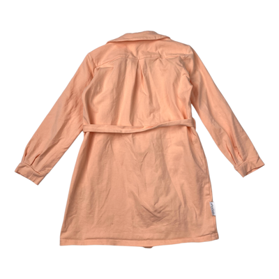 Gugguu pocket dress, coral pink | 104cm