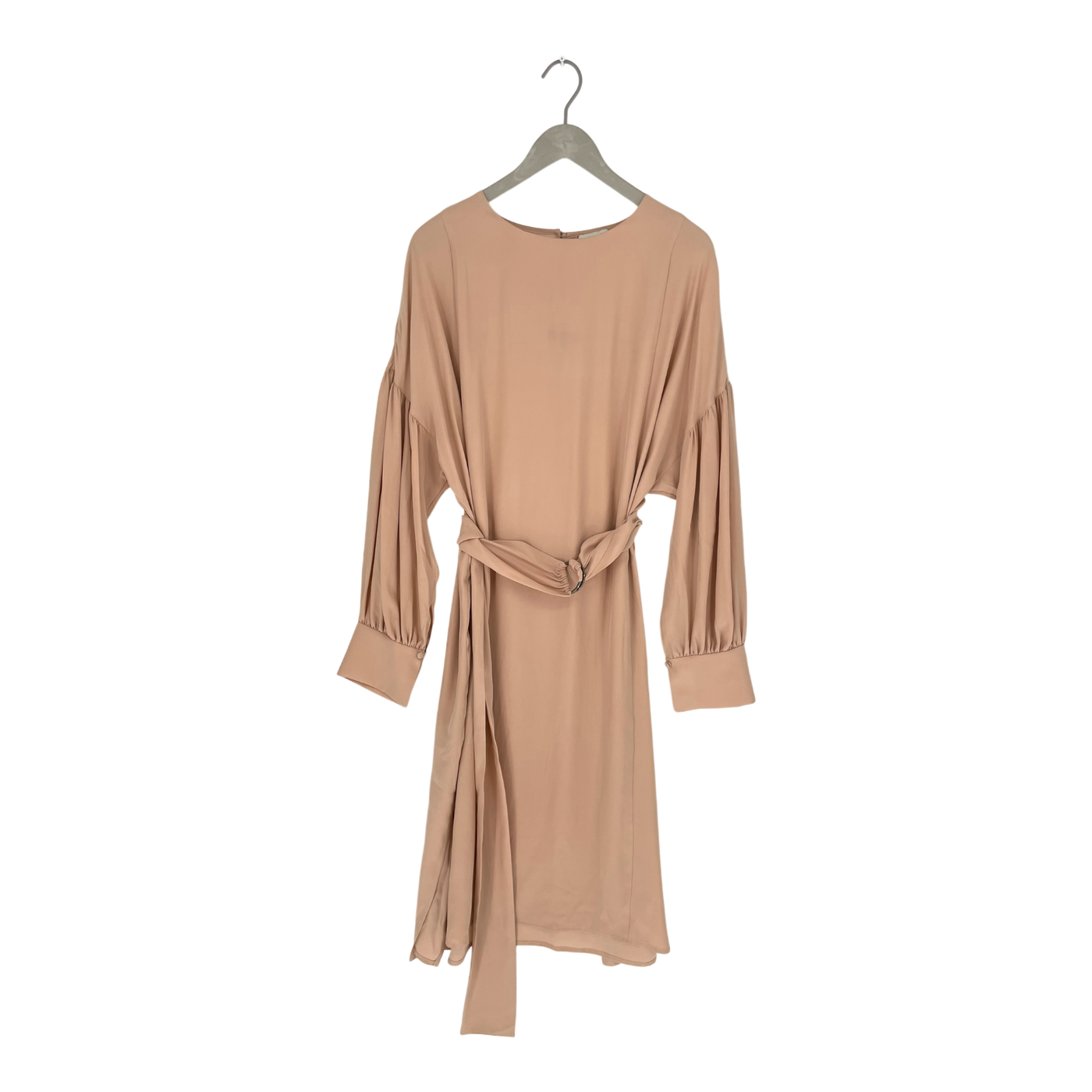 Studio Heijne long sunday silk dress, powder pink | woman 50