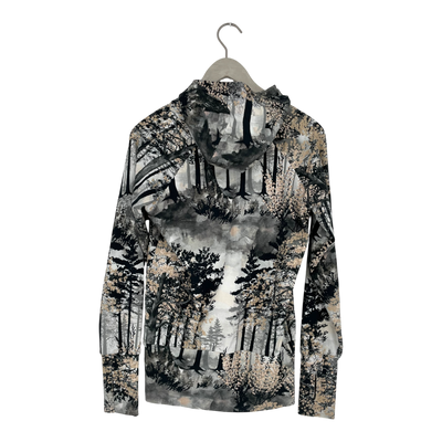 Ommellinen peukku hoodie, forest | woman M