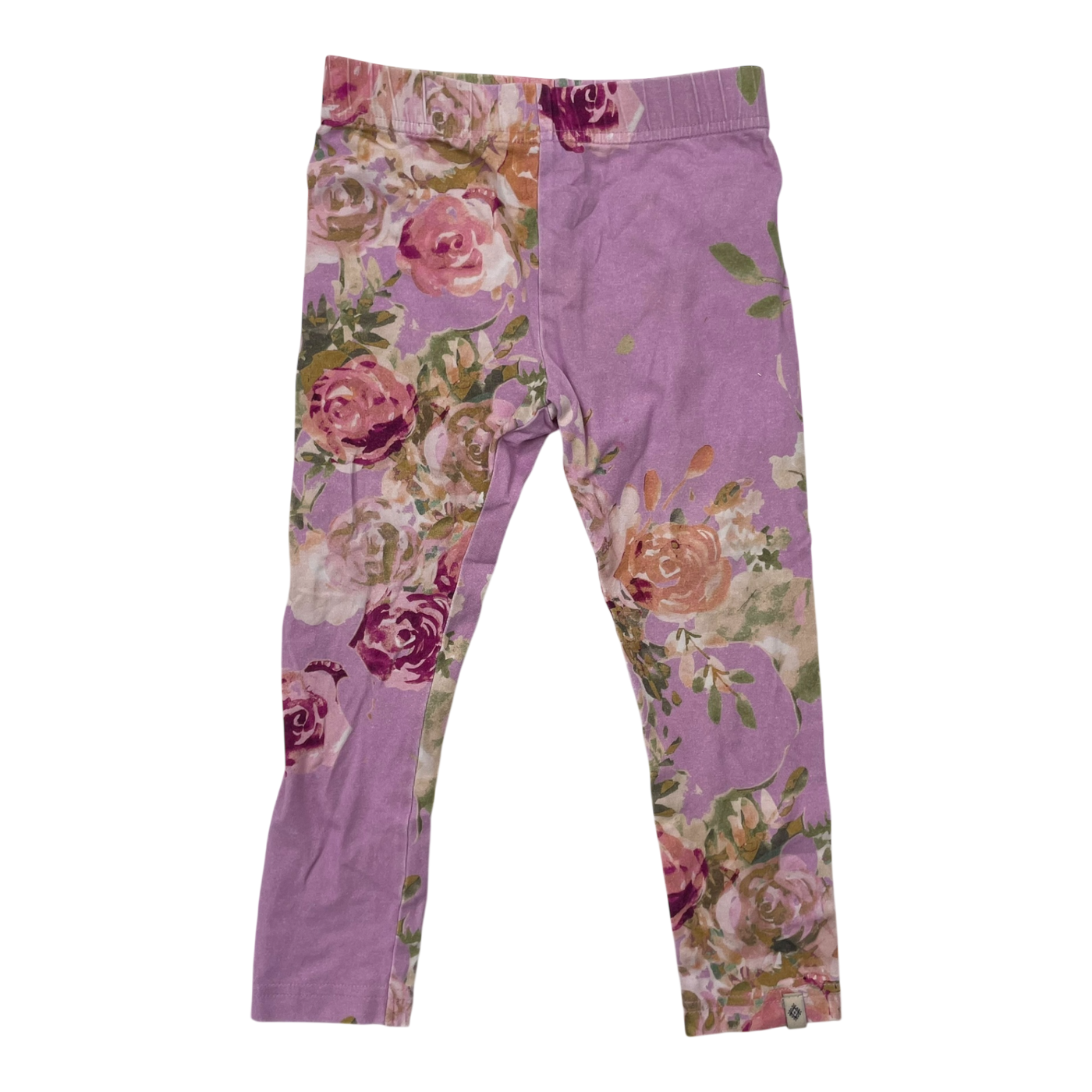Kaiko leggings, rose yard | 86/92cm