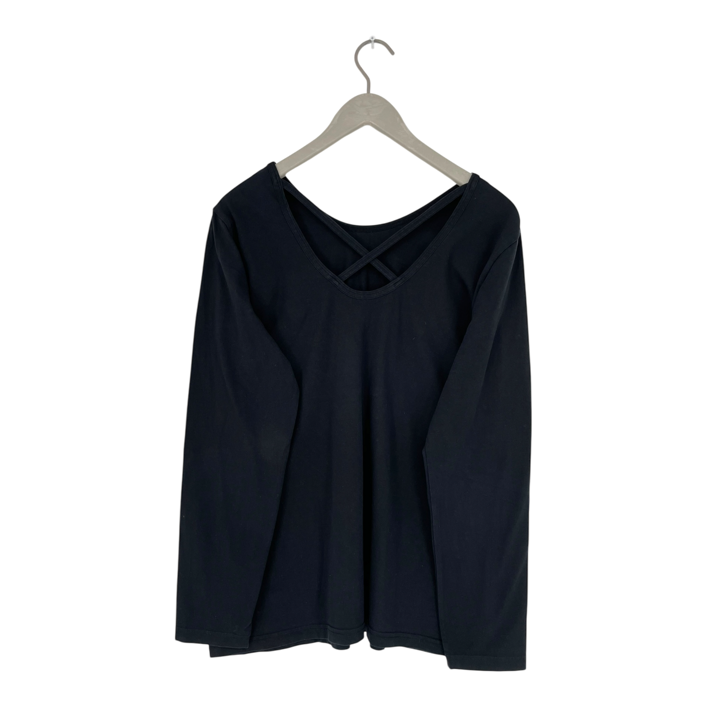 Kaiko cross shirt, black | woman XL