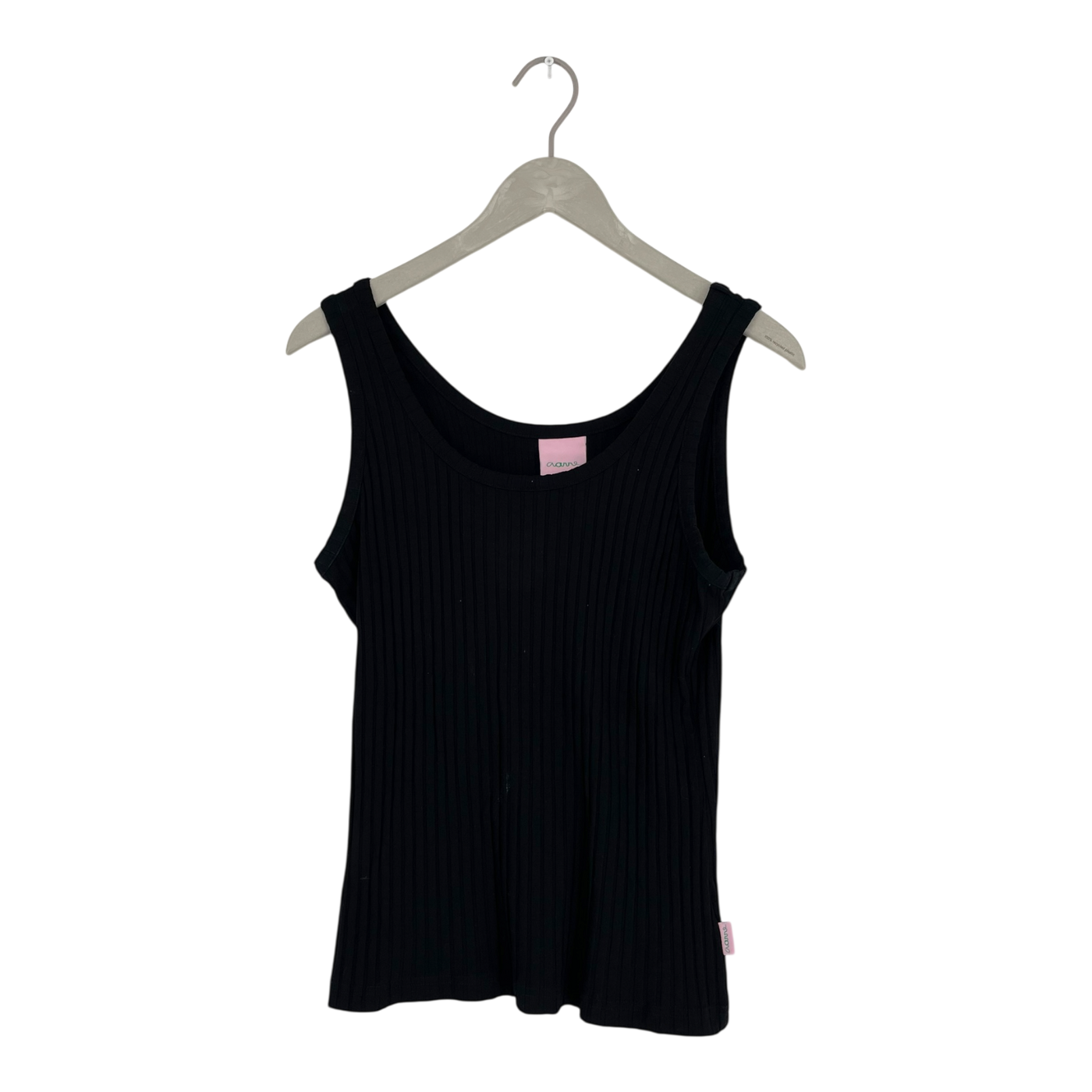 Aarre rib top, black | woman L