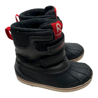 Reima coconi winter duck boots, black | 26/27
