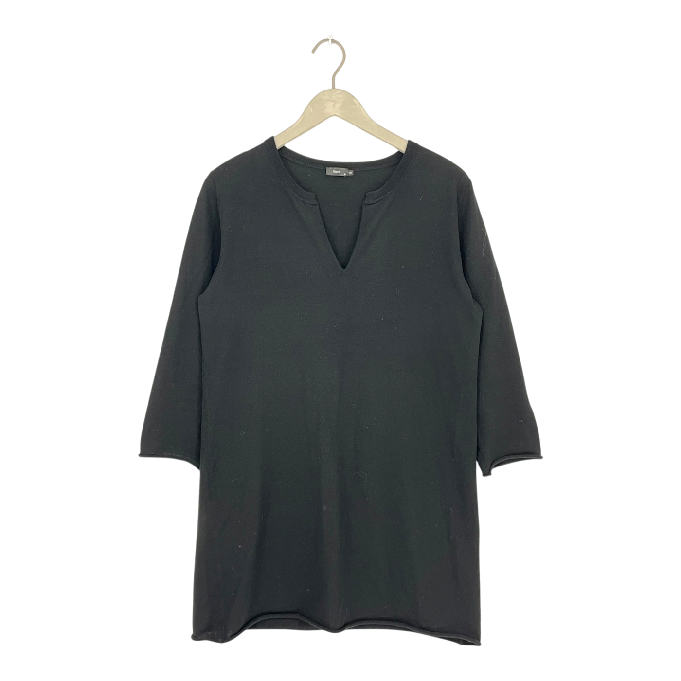 Filippa K merino tunic, black | woman XL