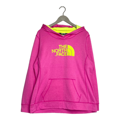 The North Face hoodie fleece, deep pink | woman XL