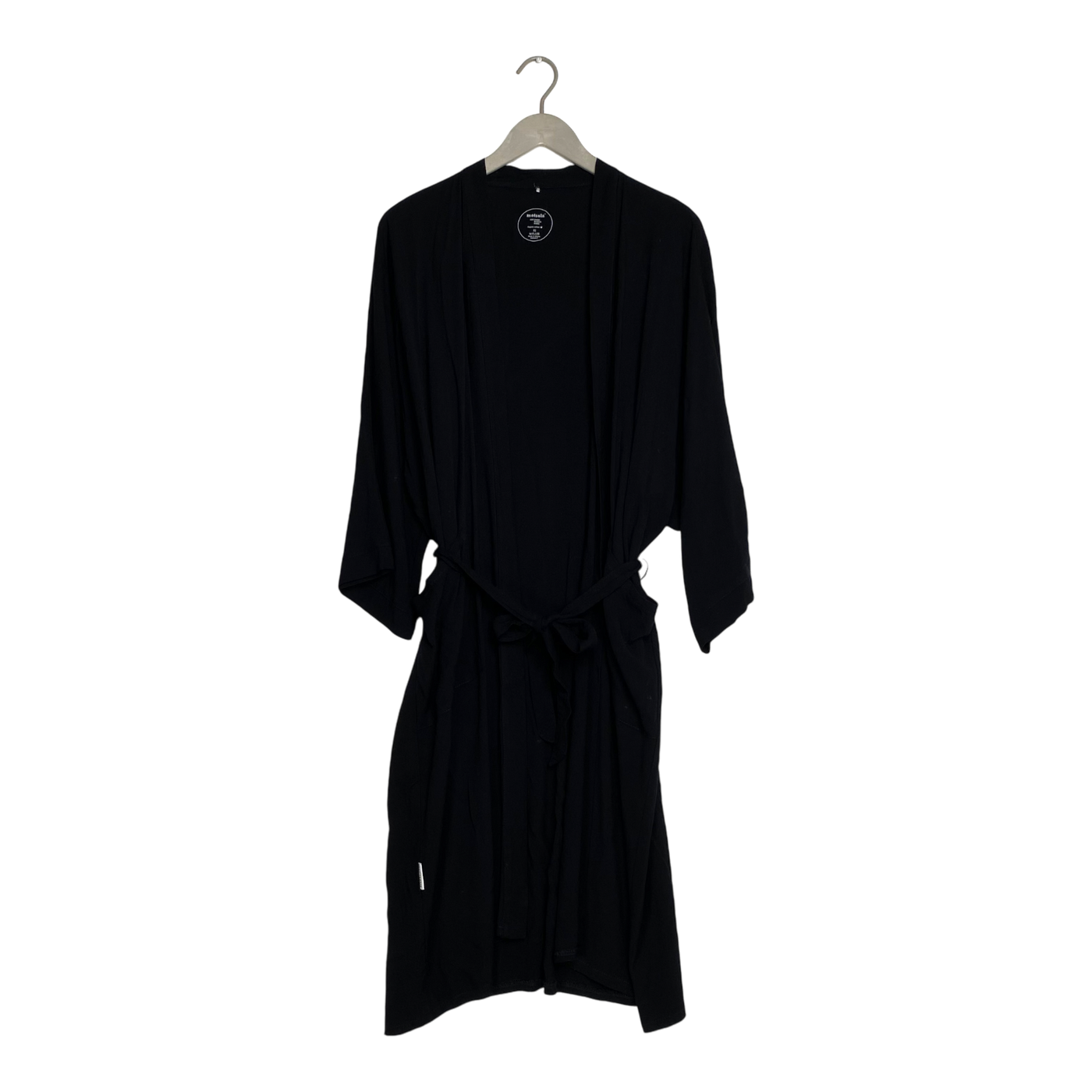 Metsola bambo robe/jacket, black | woman XL