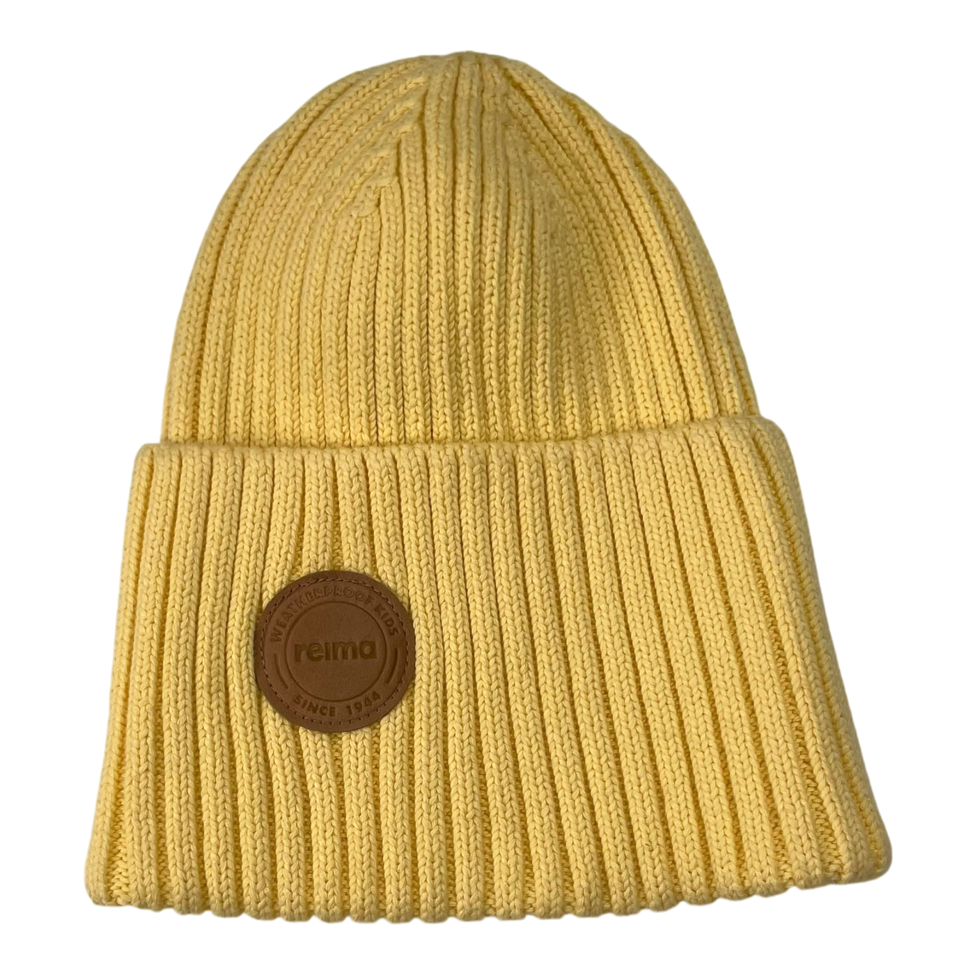 Reima cotton beanie, yellow | 1-3y