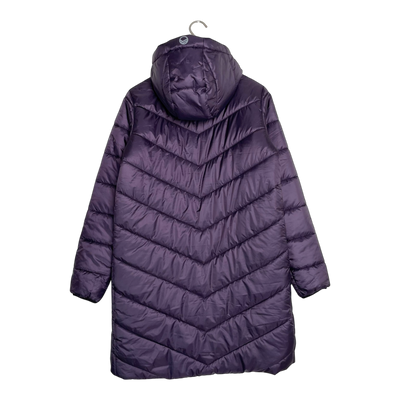 Halti element padded parka, purple | woman 38