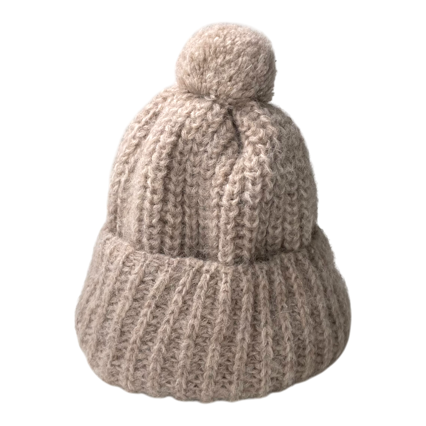 Kaiko chunky beanie, sand | woman XL