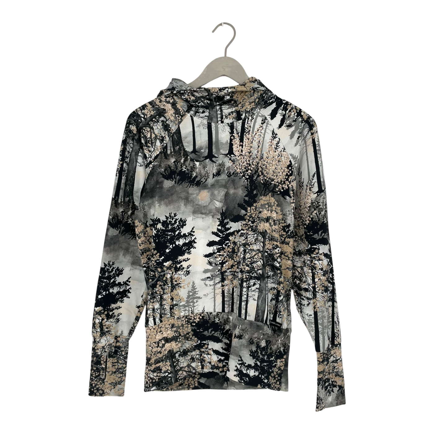 Ommellinen peukku hoodie, forest | woman M