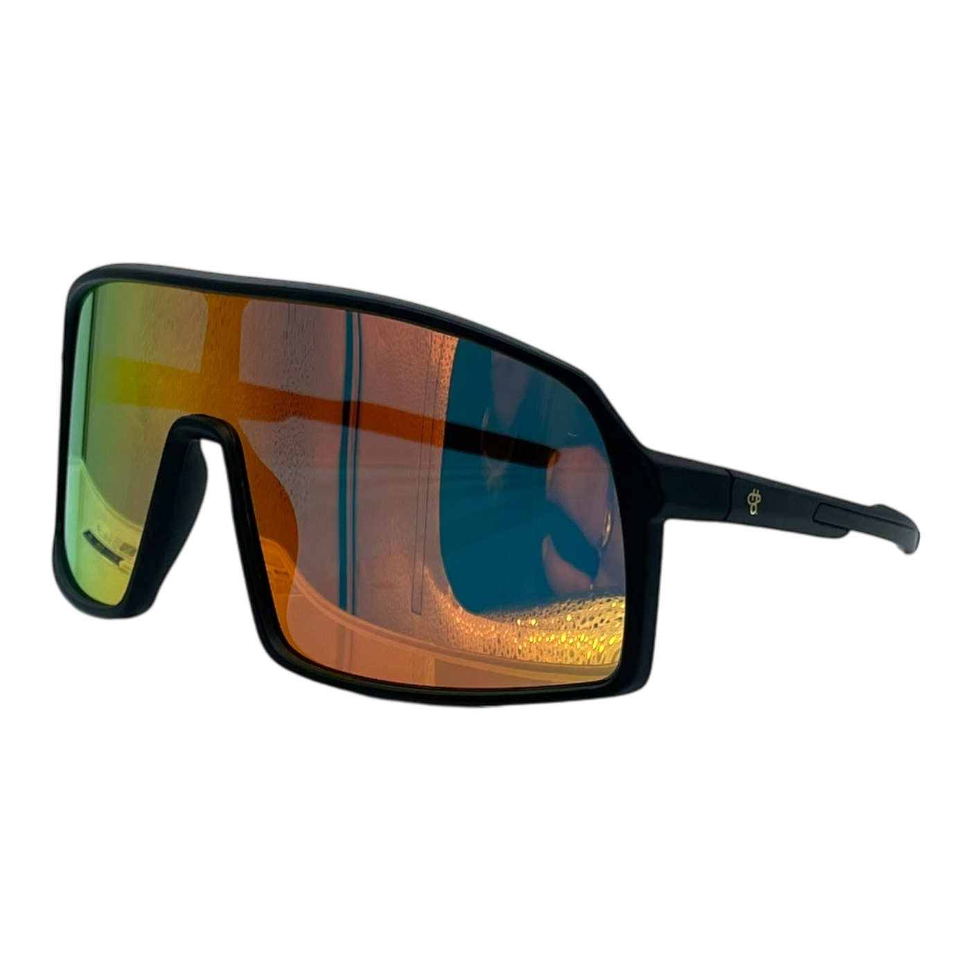 CHPO erica sports sunglasses, black / orange