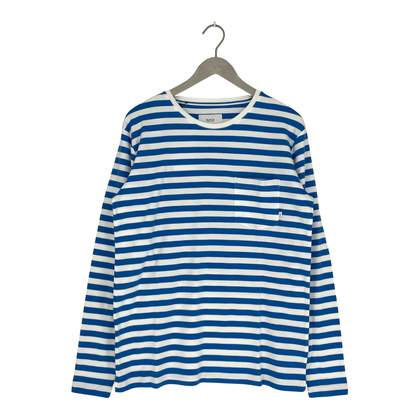 Makia verkstad shirt, stripes | man M