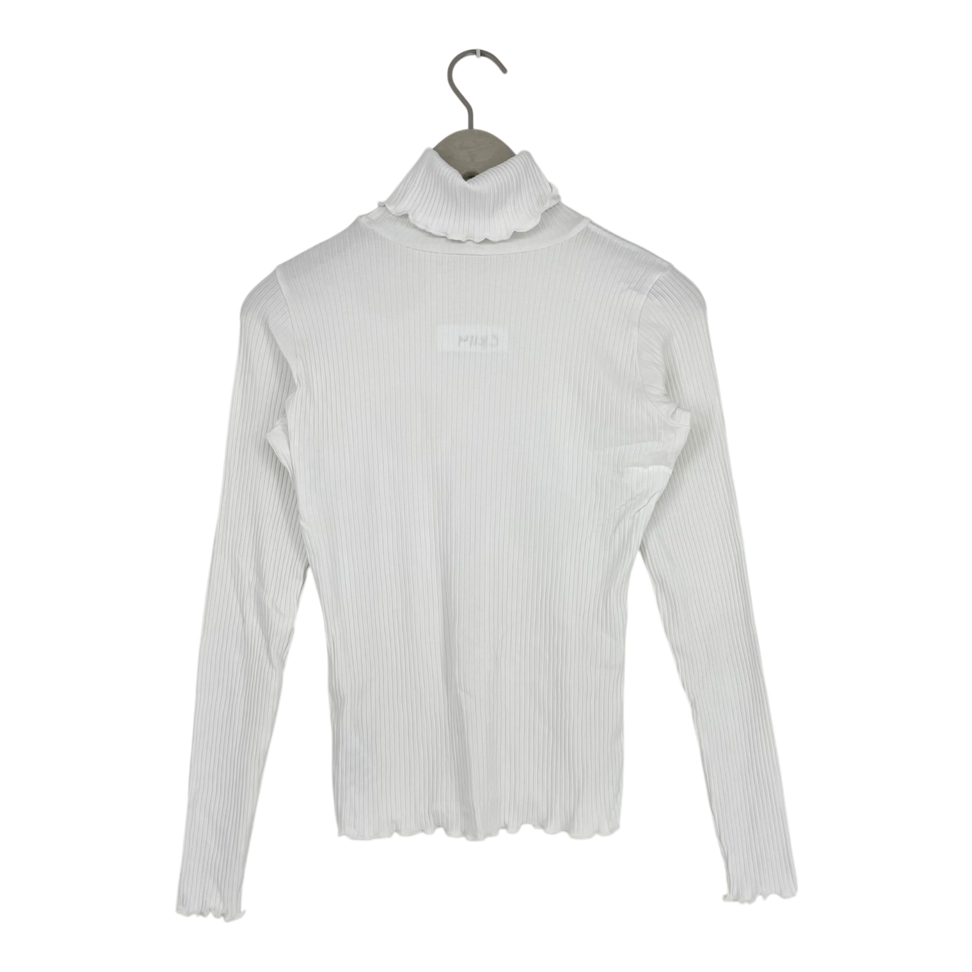 Kaiko rib turtle neck, white | woman M