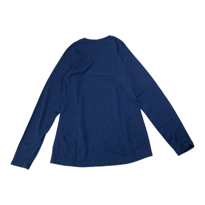 Reima wool baselayer shirt, navy blue | 160cm