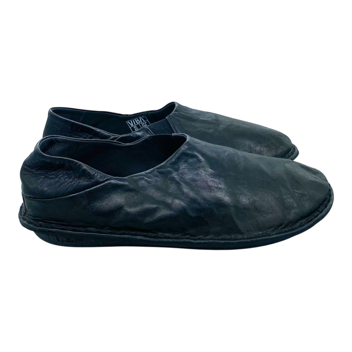 VIBAe Zuma leather shoes, preto black | 43