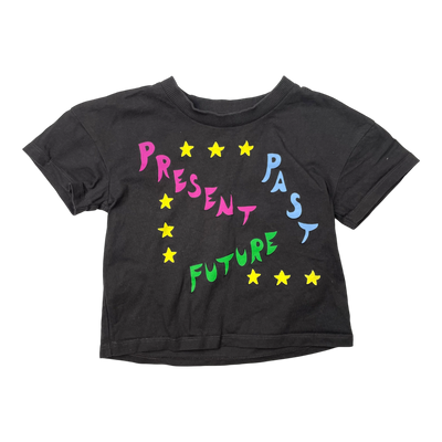 Mini Rodini basic t-shirt, present past future | 92/98cm