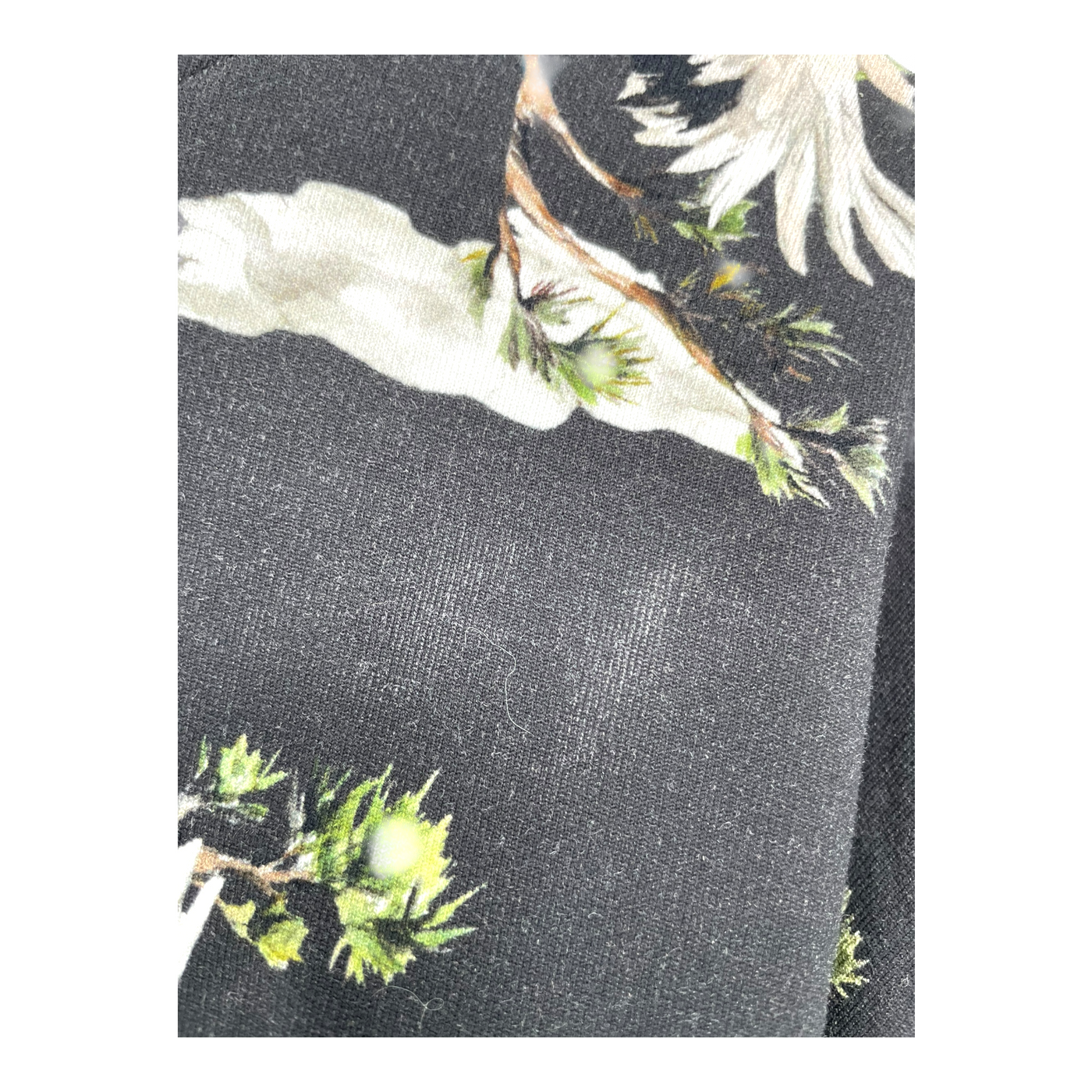 Riva Clothing wrap kimono, cranes | woman S/M