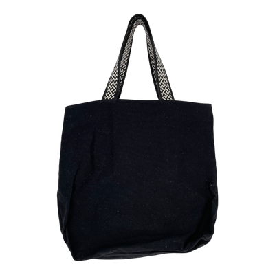 Holzrichter shopper tote bag, black