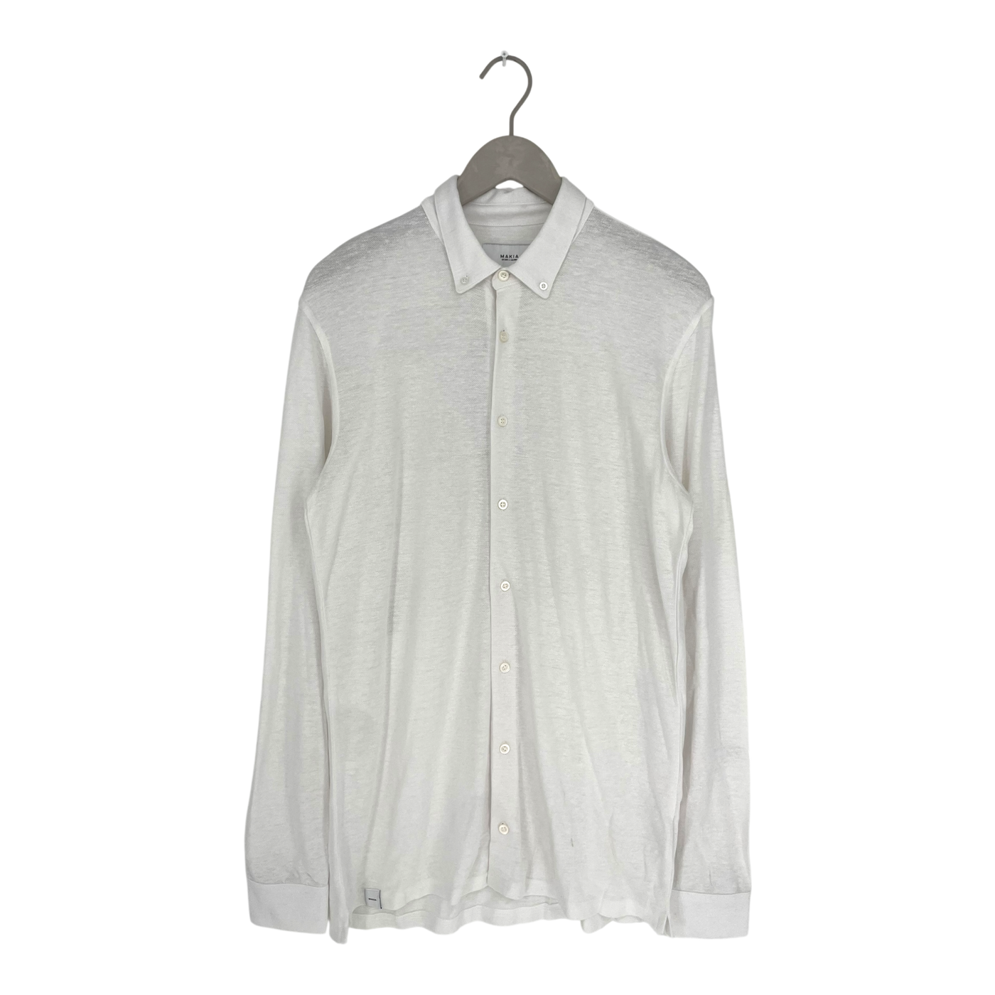 Makia kasino linen shirt, white | man M