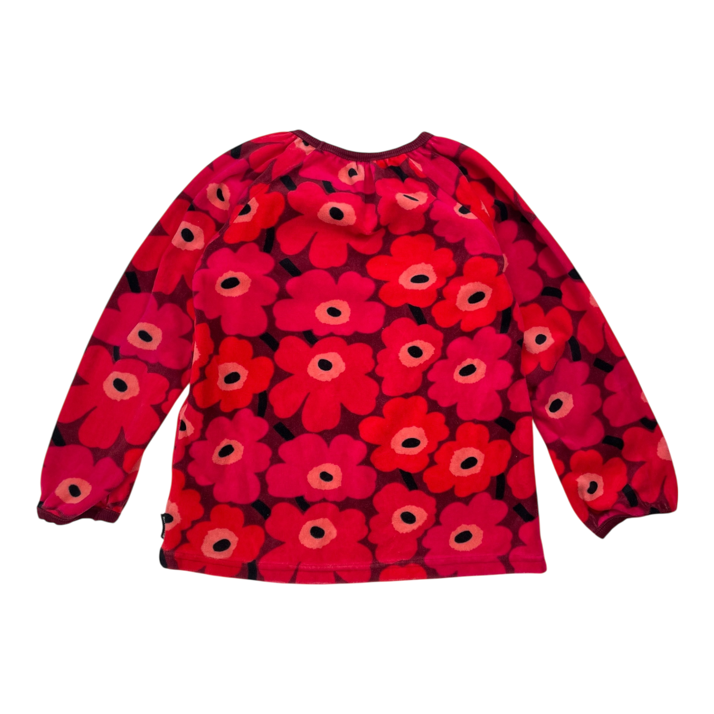 Marimekko uula velour shirt, unikko | 116/122cm