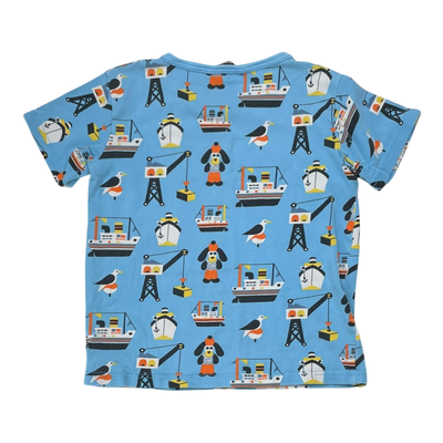 Marimekko t-shirt, boat | 116 cm