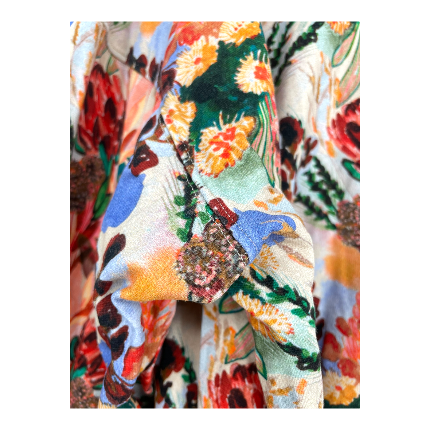 Riva Clothing sweatshirt, flowers | unisex XL