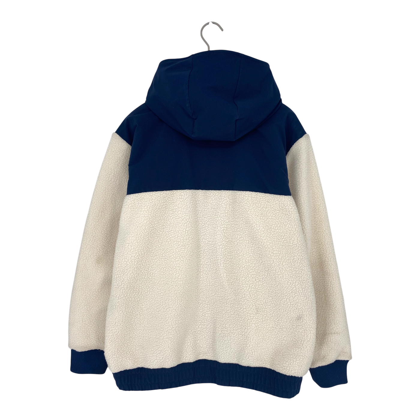 Reima samota teddy fleece jacket, dark blue/white | woman M