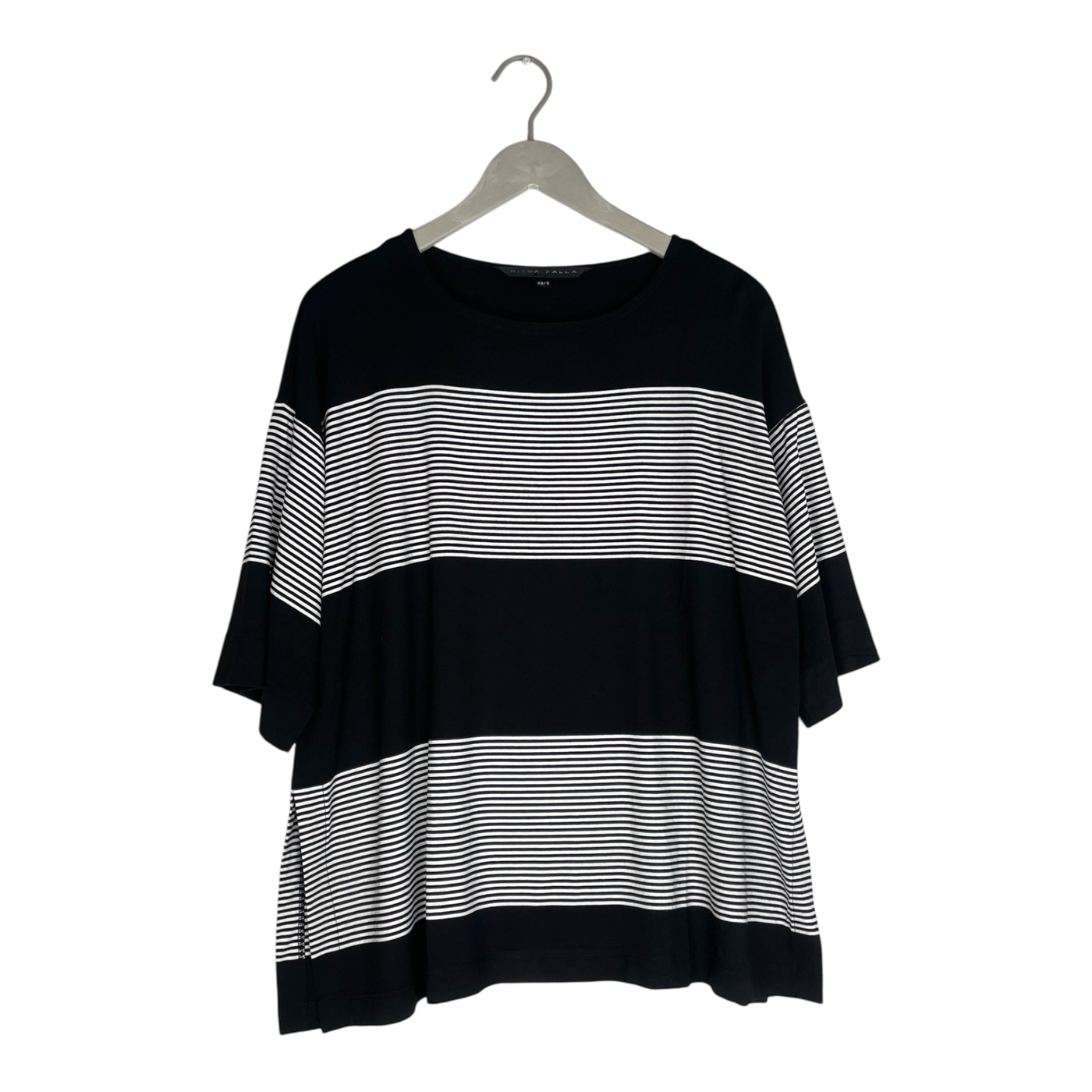 Falla Finland tricot tunic, black & white | woman XS/S