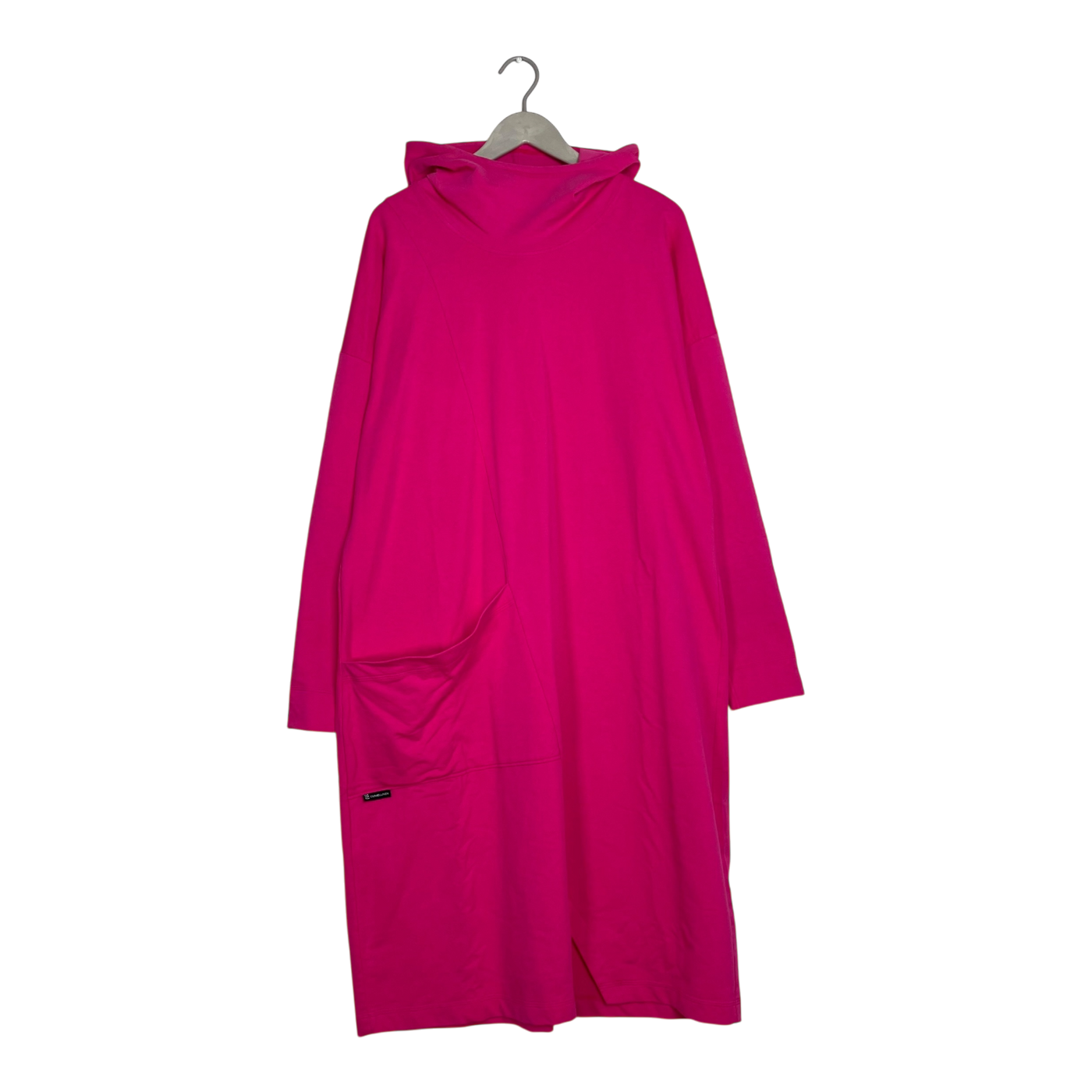 Ommellinen hoodie dress, deep pink | woman XXL