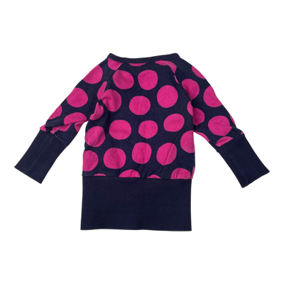 Marimekko sweatshirt, dots | 86cm