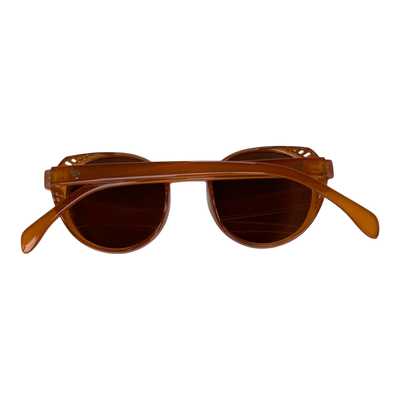 CHPO rille sunglasses, caramel brown