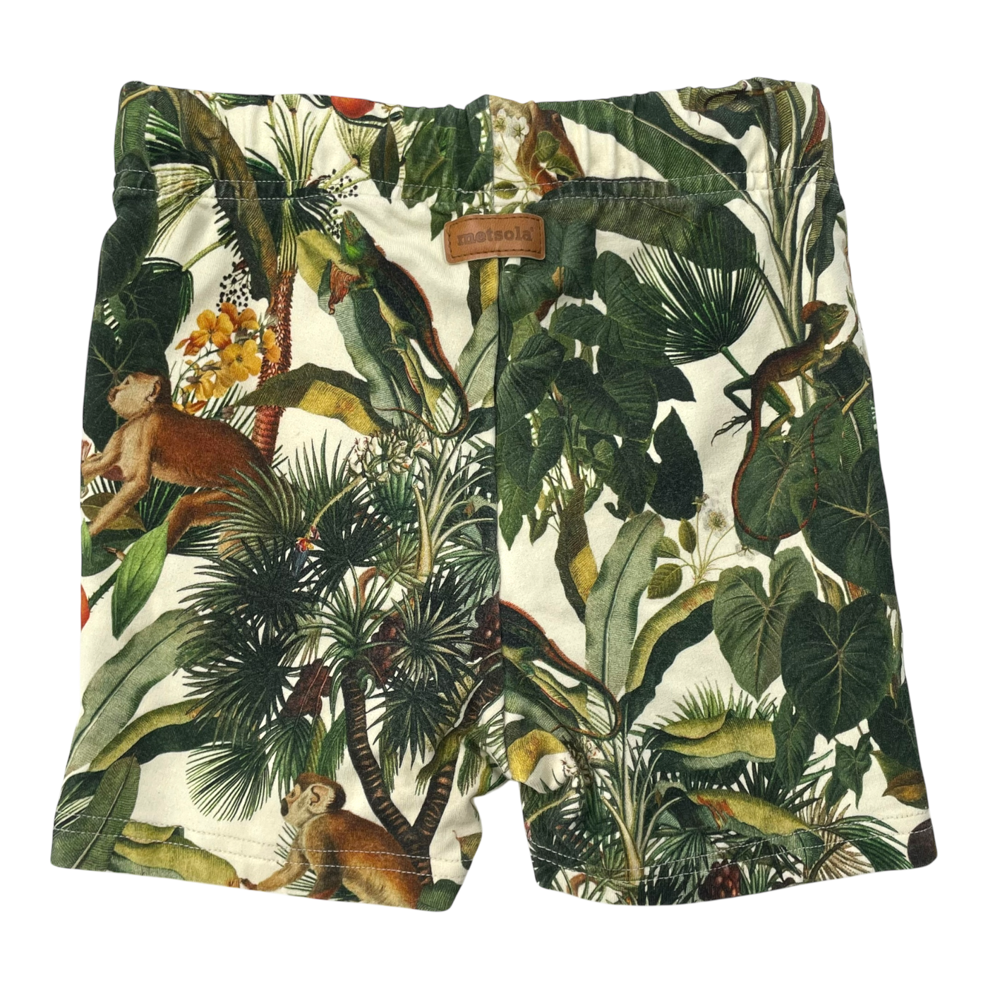 Metsola sweatshorts, jungle | 86/92cm