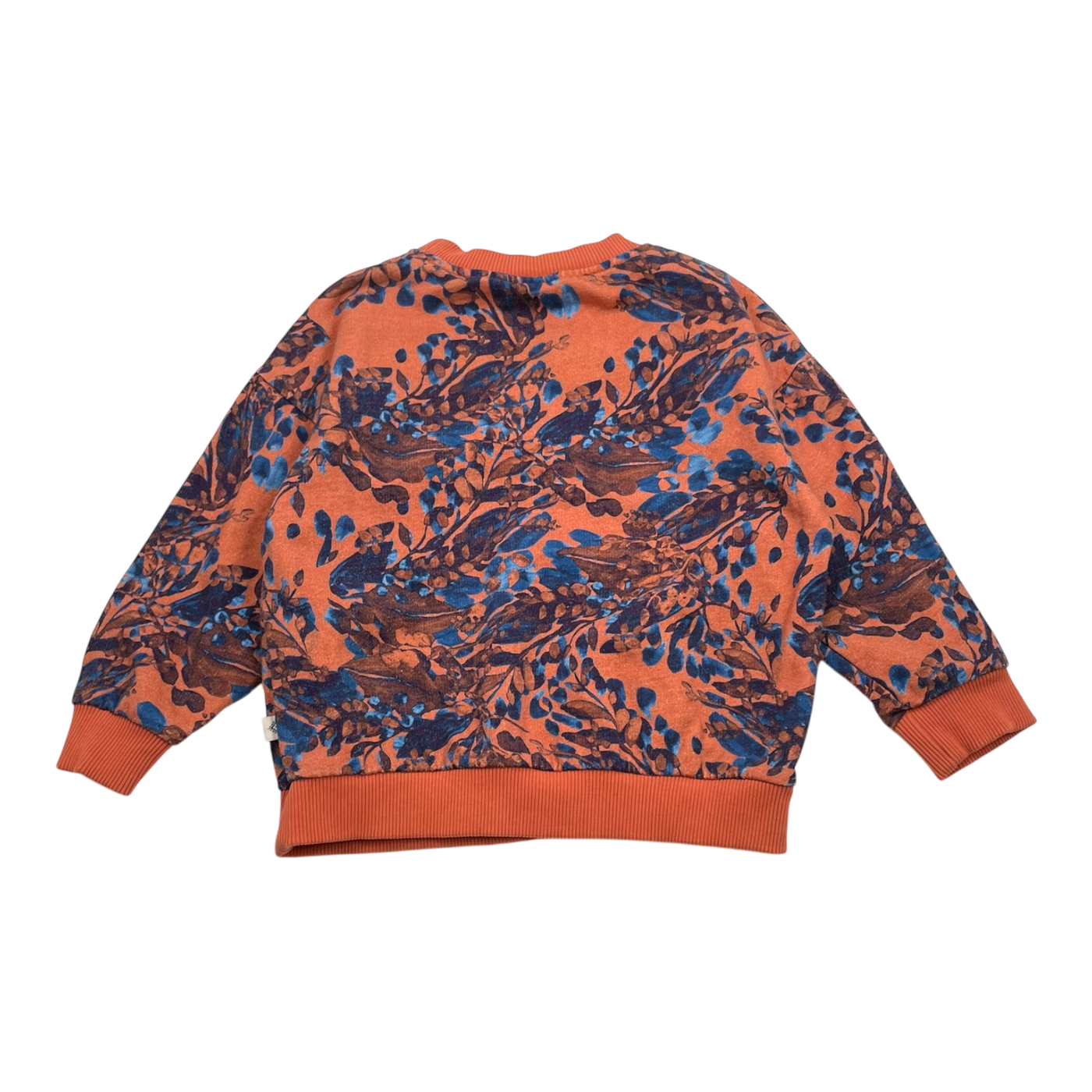 Kaiko sweatshirt, leaves | 86/92cm