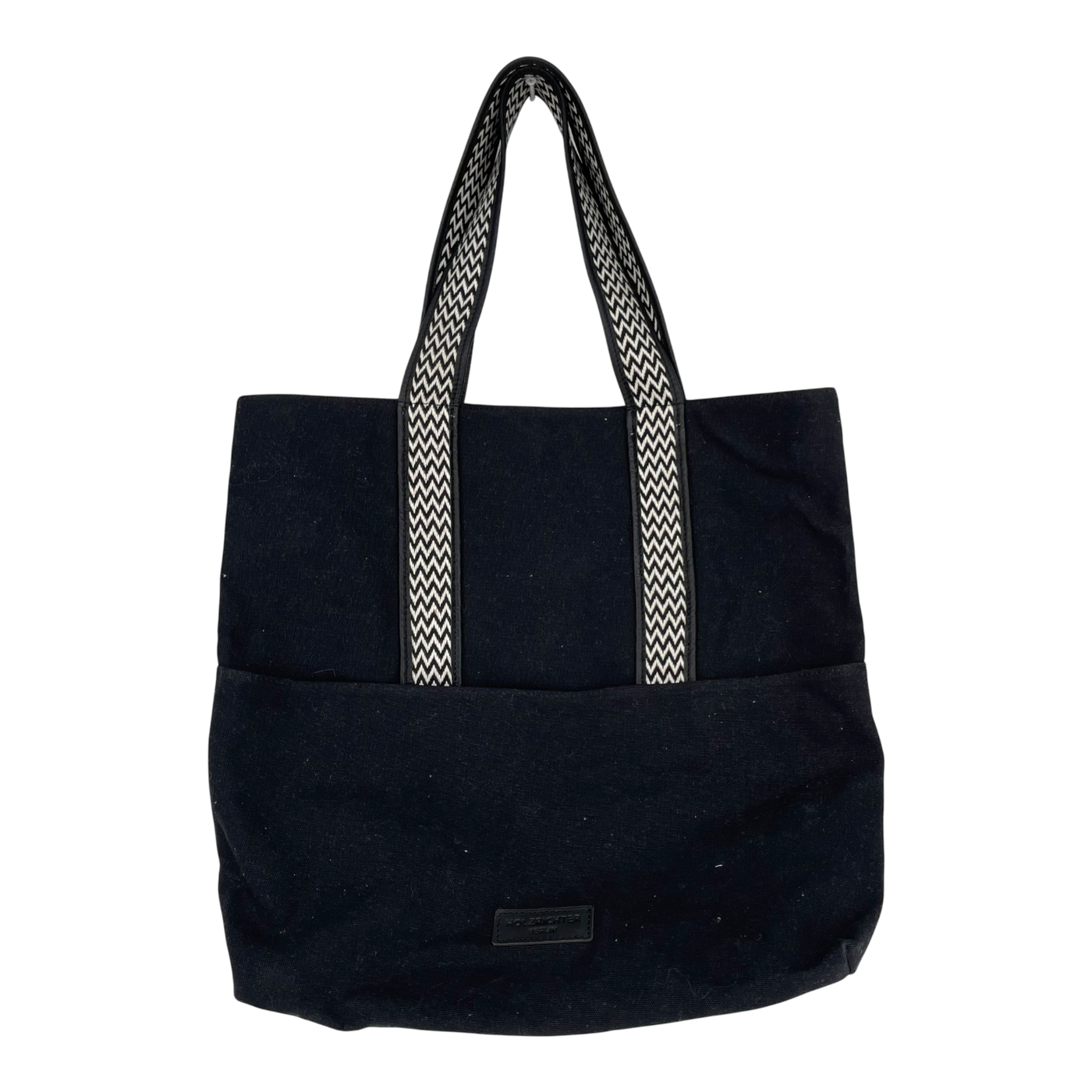 Holzrichter shopper tote bag, black