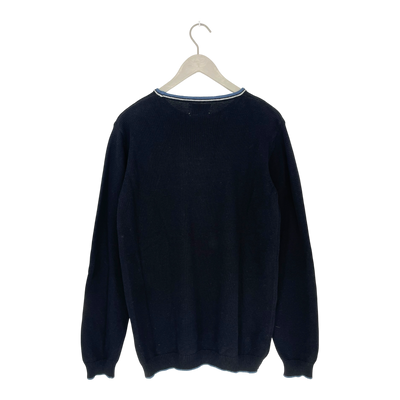 Makia cirque knitted sweater, black | man M