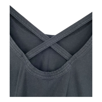 Kaiko cross shirt, black | woman L
